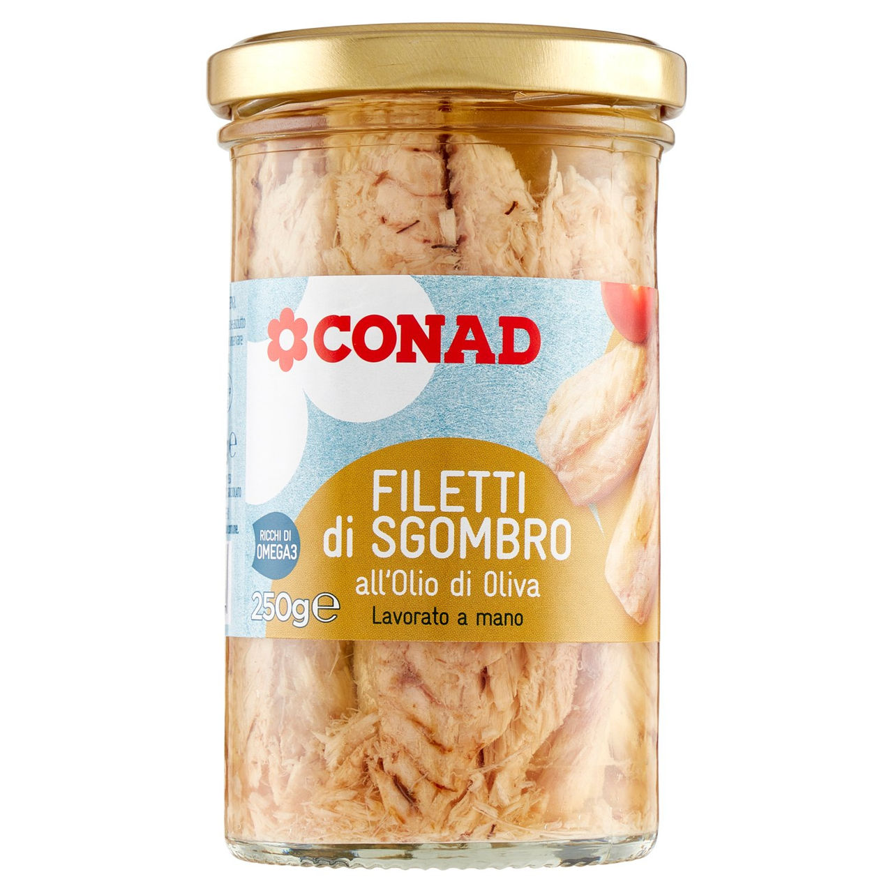 Filetti di Sgombro all'Olio di Oliva 250 g Conad