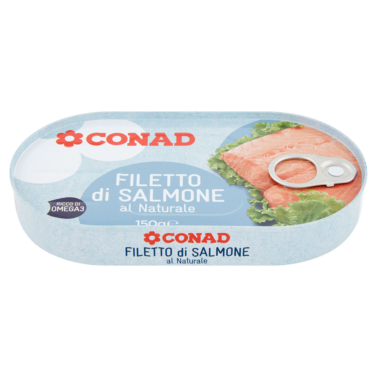 Filetto di Salmone al Naturale 150 g Conad online