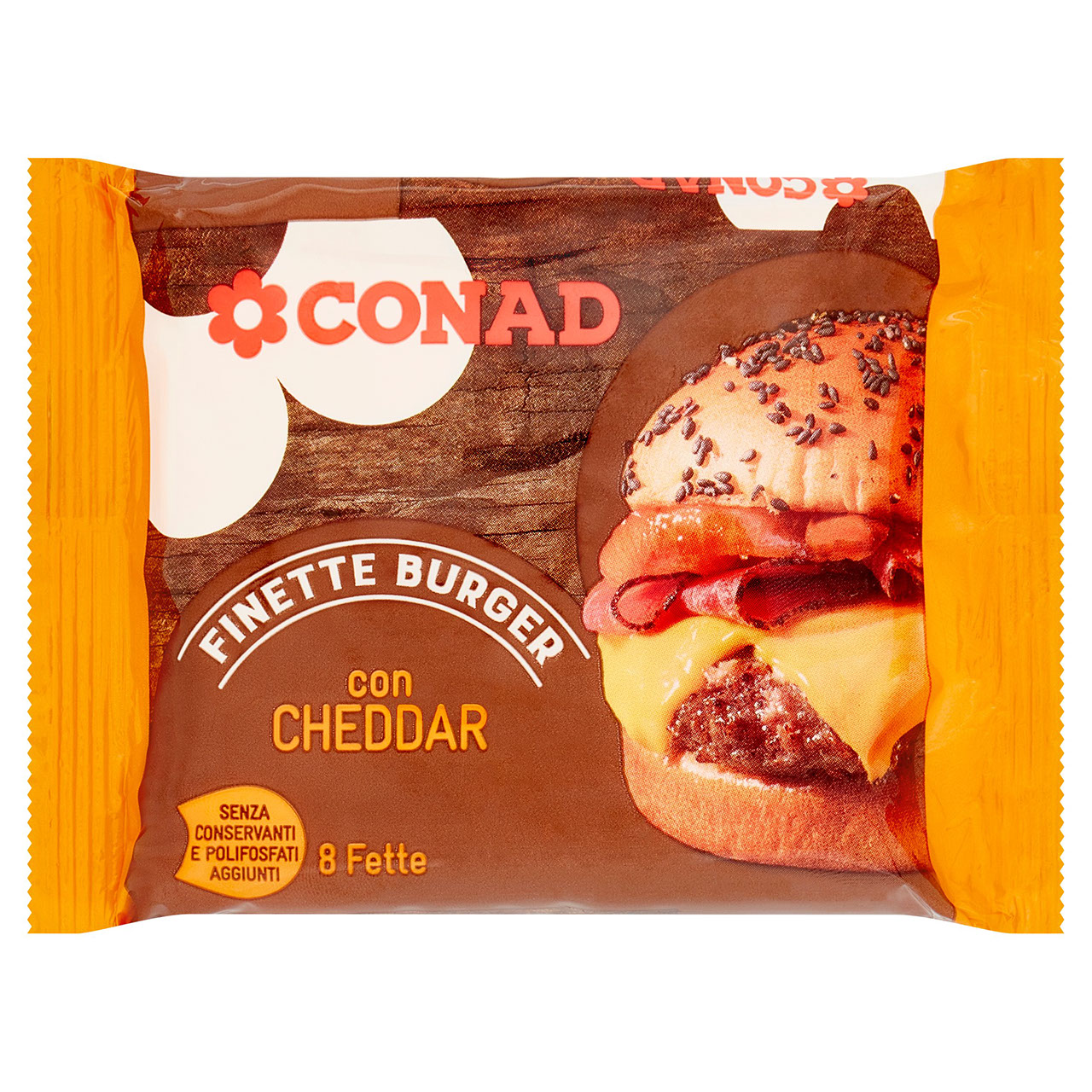 Finette con Cheddar 8 fette 150 g Conad online