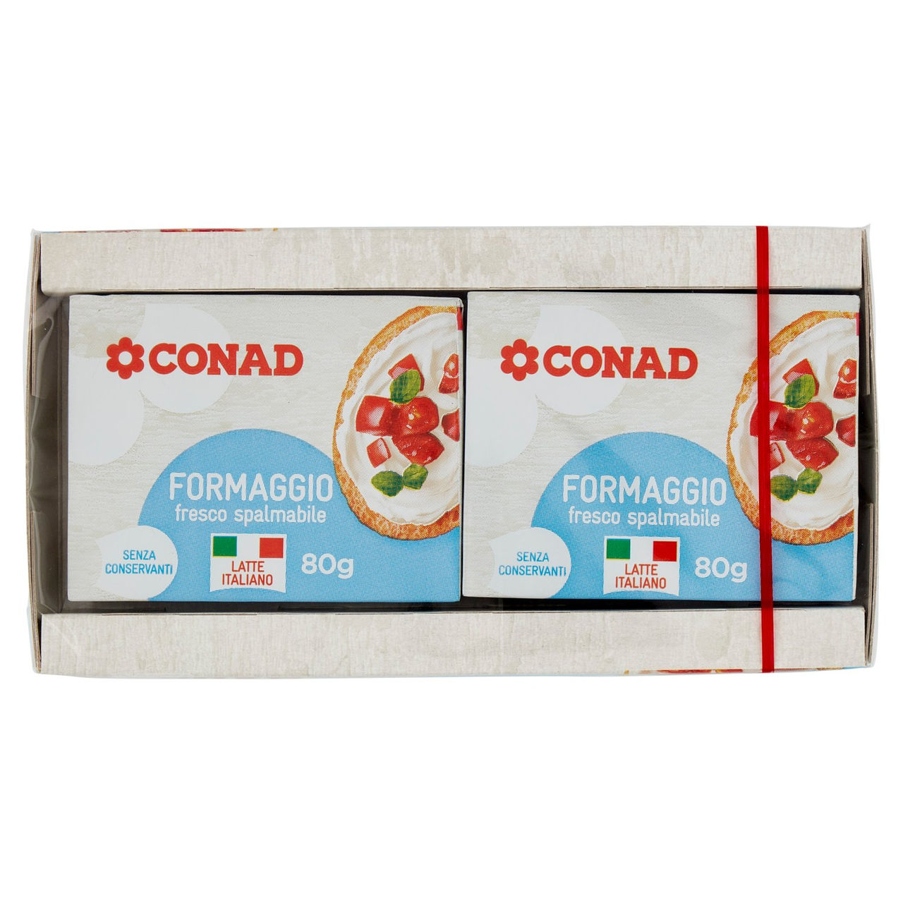 CONAD Formaggio fresco spalmabile 2 x 80 g