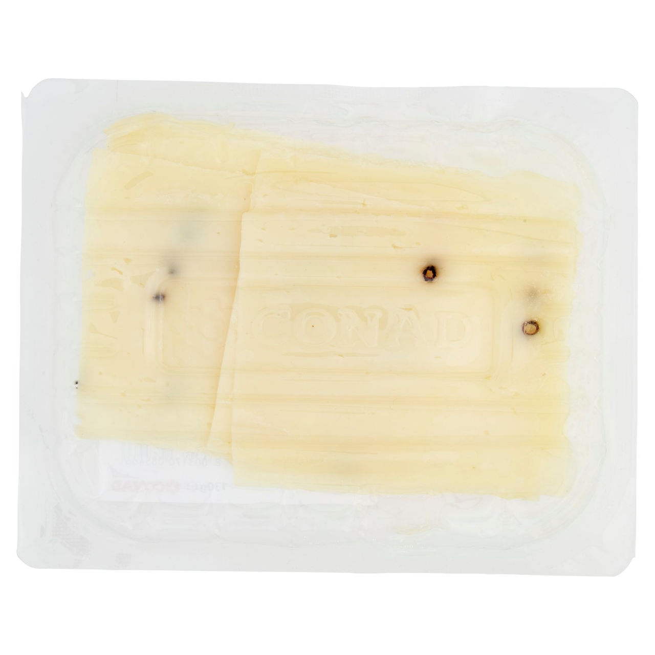 CONAD Formaggio Pecorino con Pepe Nero a Fette Sottili 130 g