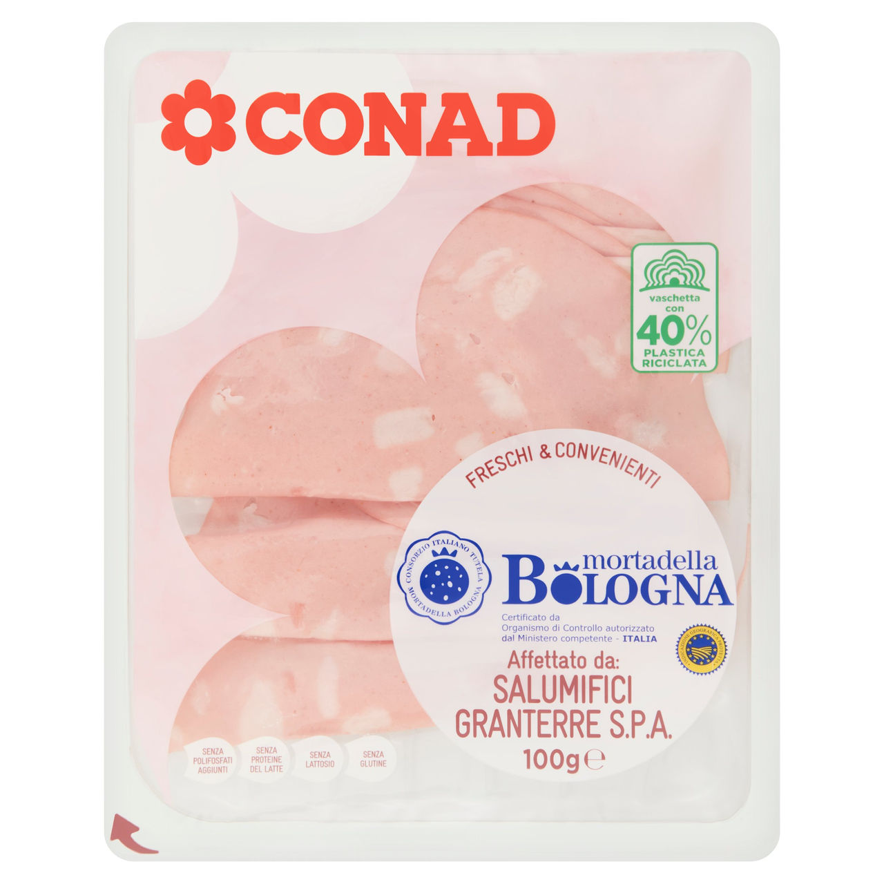 Mortadella Bologna IGP g 100 Conad Conad