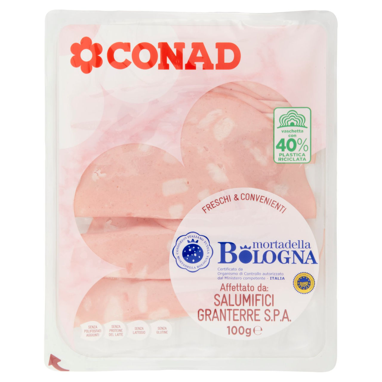 Mortadella Bologna IGP g 100 Conad Conad
