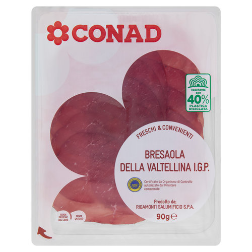 CONAD Freschi & Convenienti Bresaola della Valtellina I.G.P. 90 g