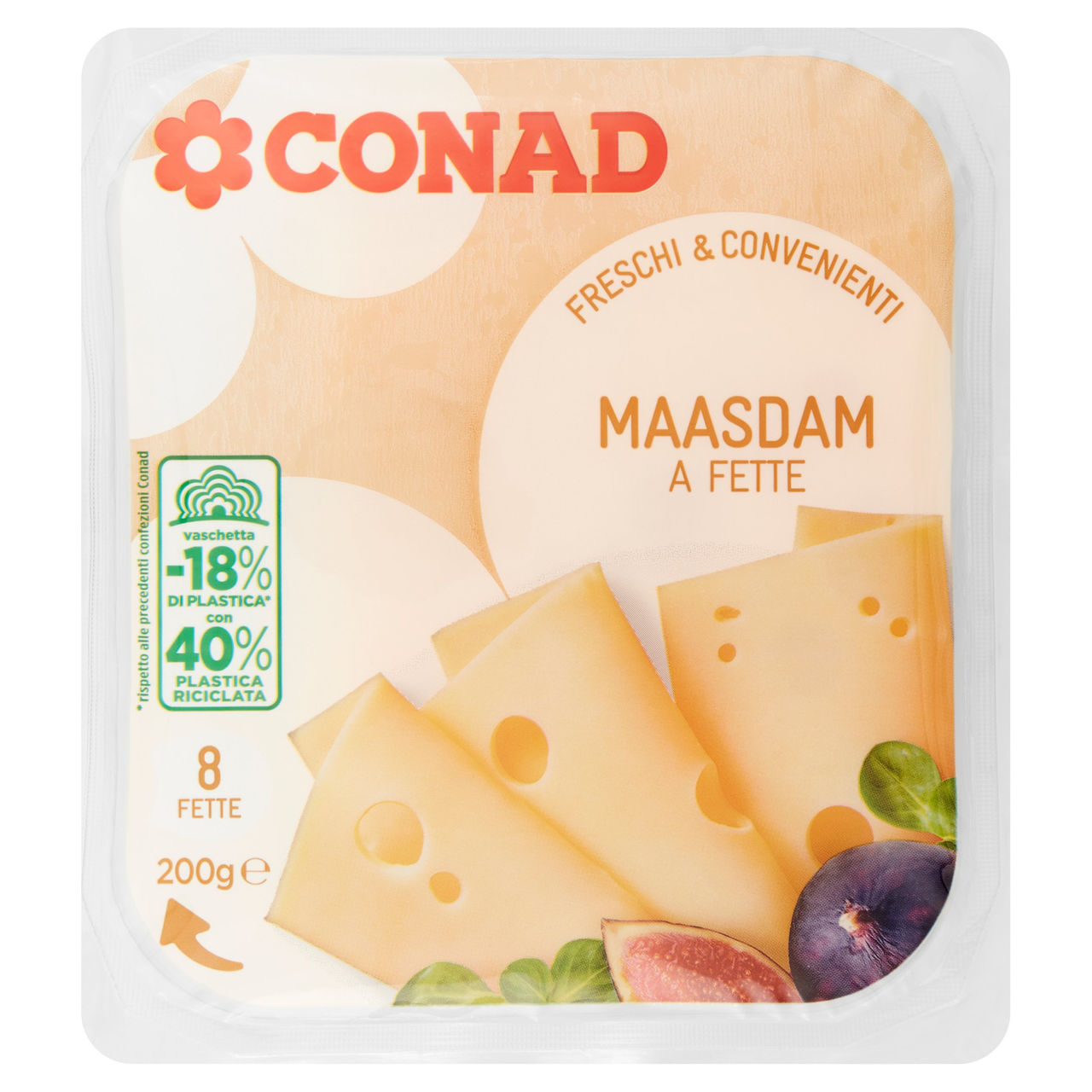 Maasdam a Fette 200 g Conad in vendita online