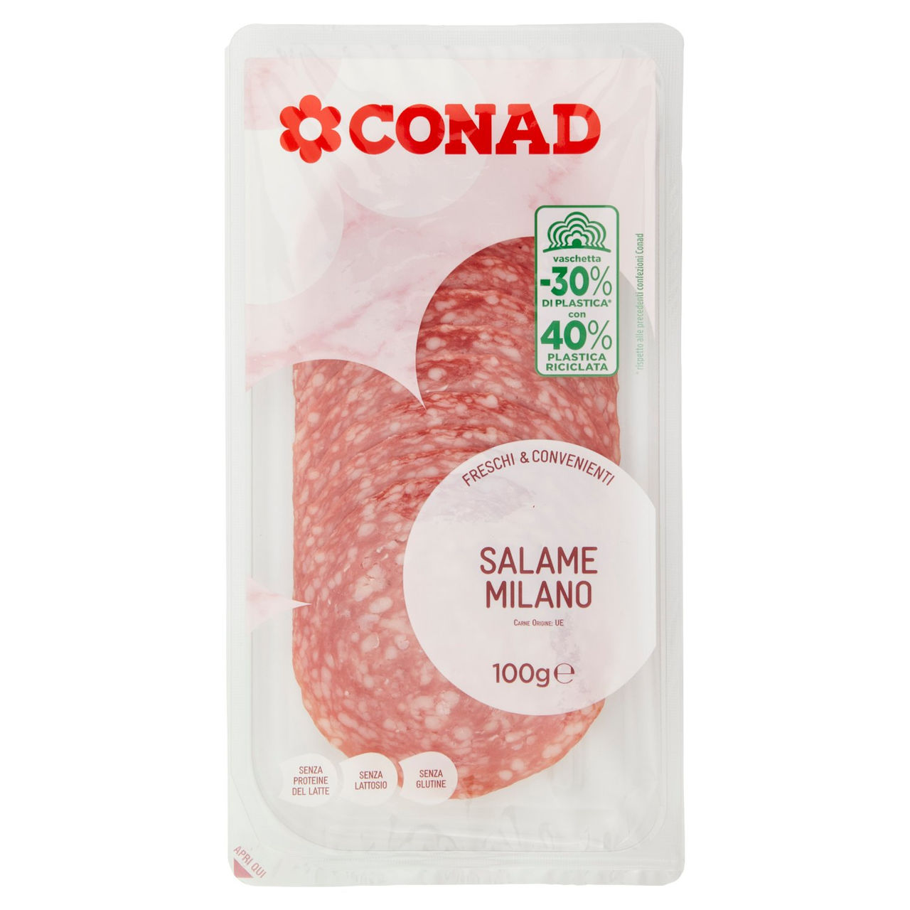 CONAD Freschi & Convenienti Salame Milano 100 g