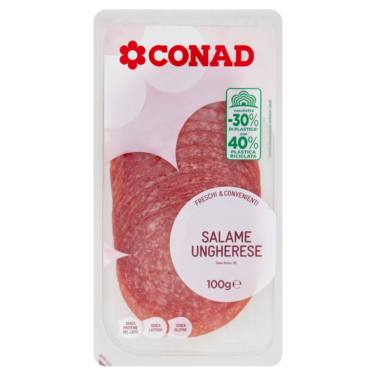CONAD Freschi & Convenienti Salame Ungherese 100 g