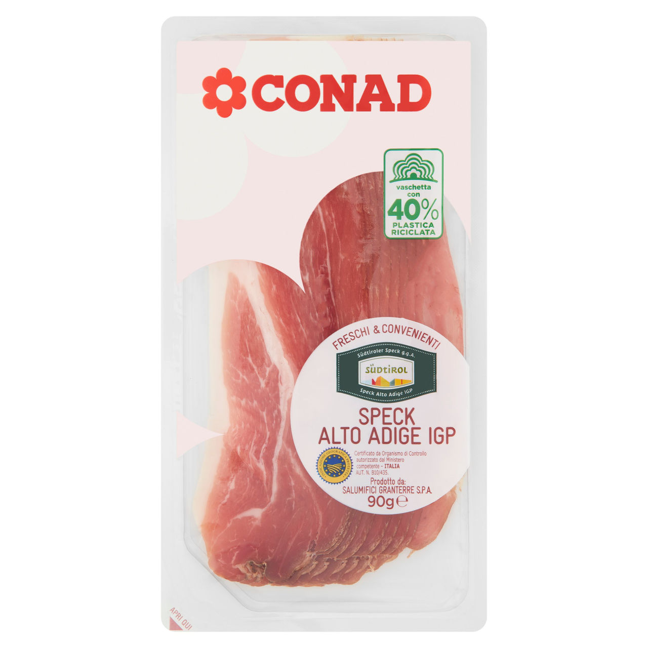 CONAD Freschi & Convenienti Speck Alto Adige IGP 90 g