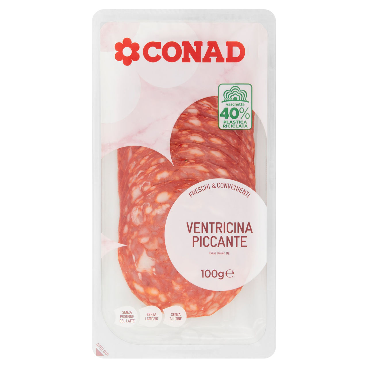 Ventricina Piccante 100 g Conad in vendita online