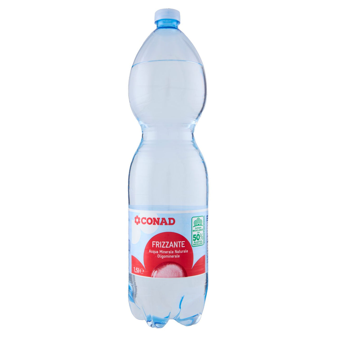 Acqua Minerale Frizzante Bottiglia 1.5 l Conad