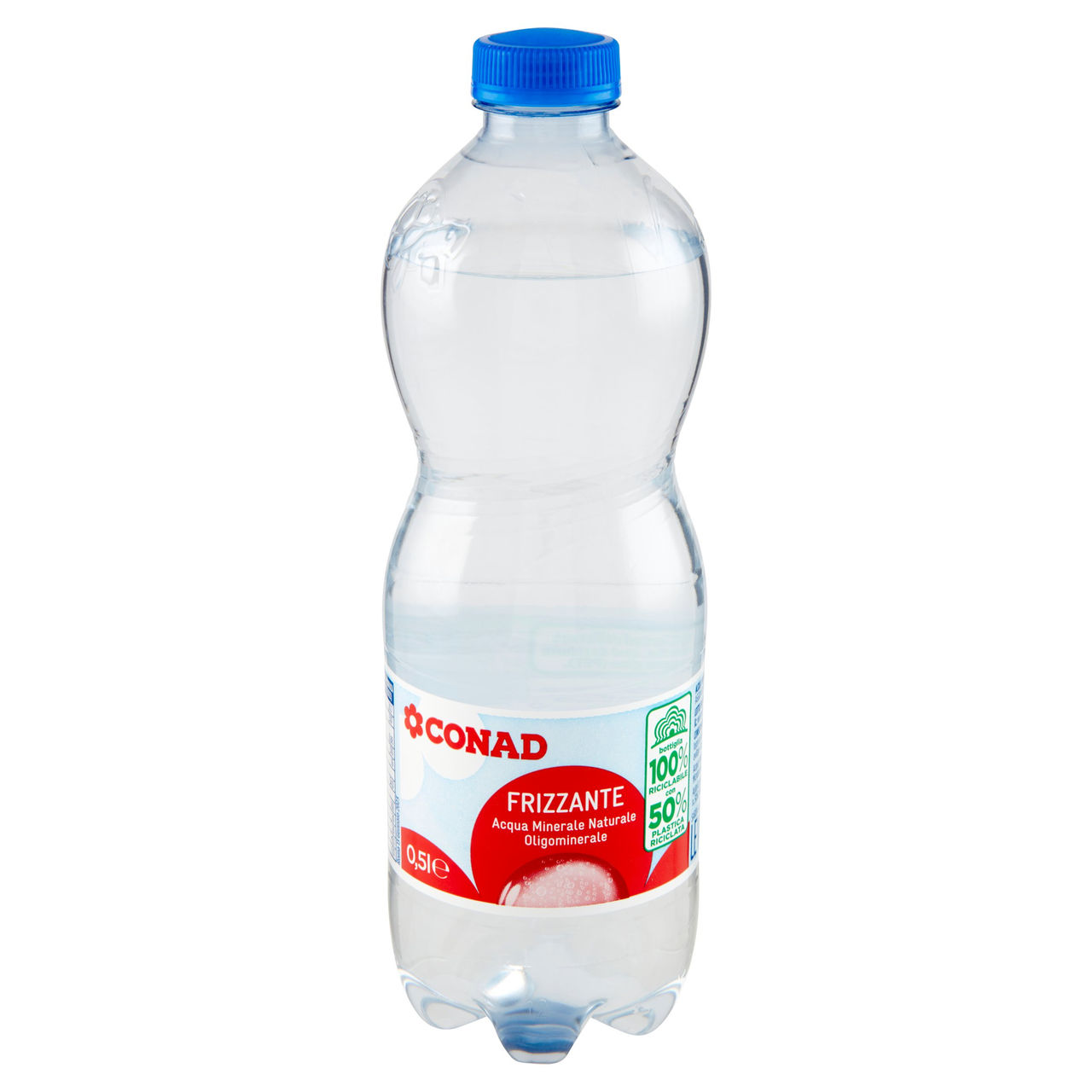 CONAD Frizzante Acqua Minerale Naturale Oligominerale Levia 0,5 l