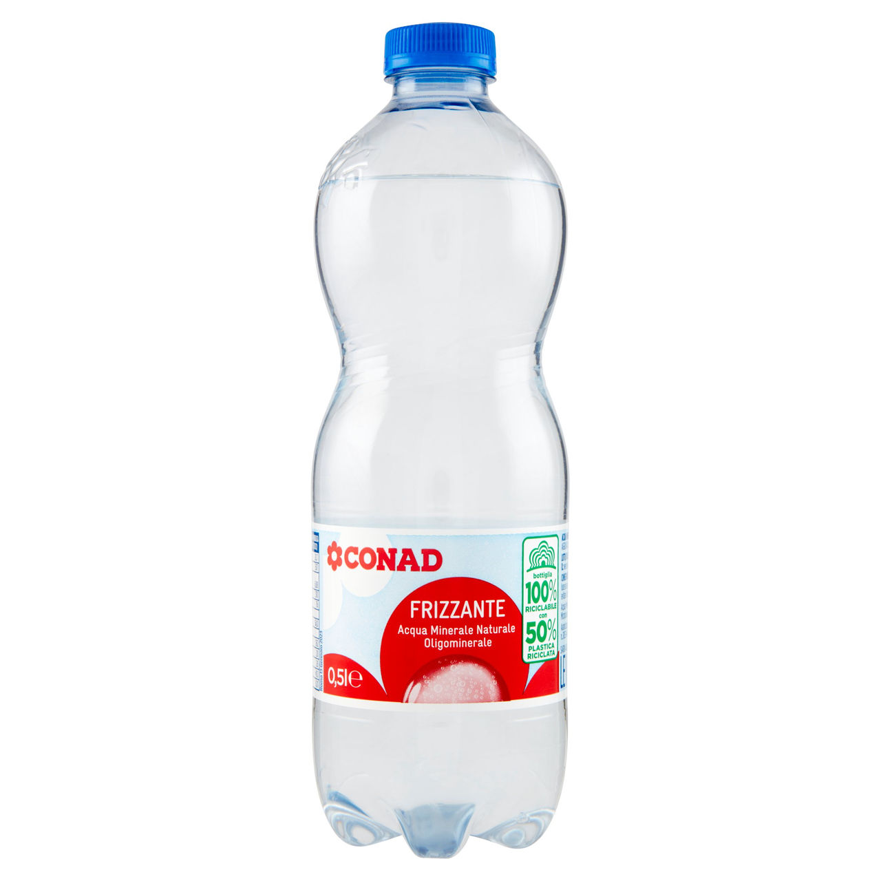 CONAD Frizzante Acqua Minerale Naturale Oligominerale Levia 0,5 l