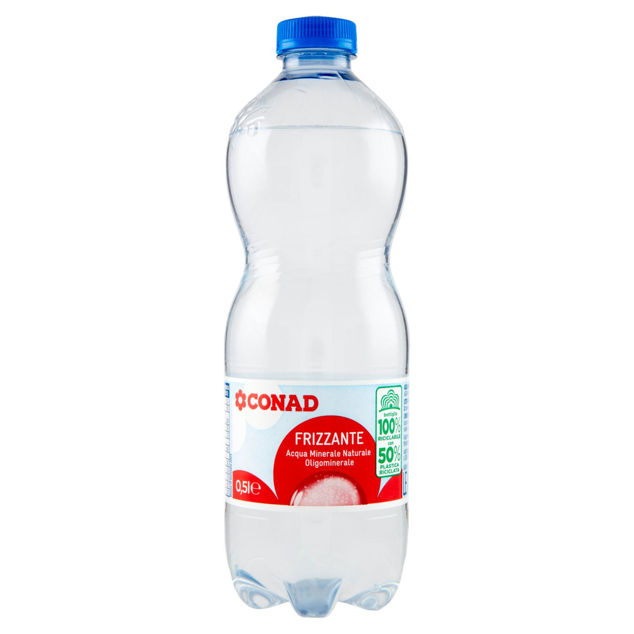 CONAD Frizzante Acqua Minerale Naturale Oligominerale Levia 0,5 l