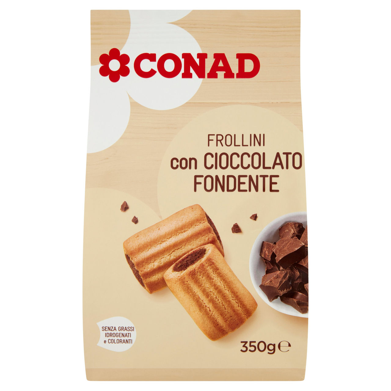 Frollini con cioccolato fondente Conad online