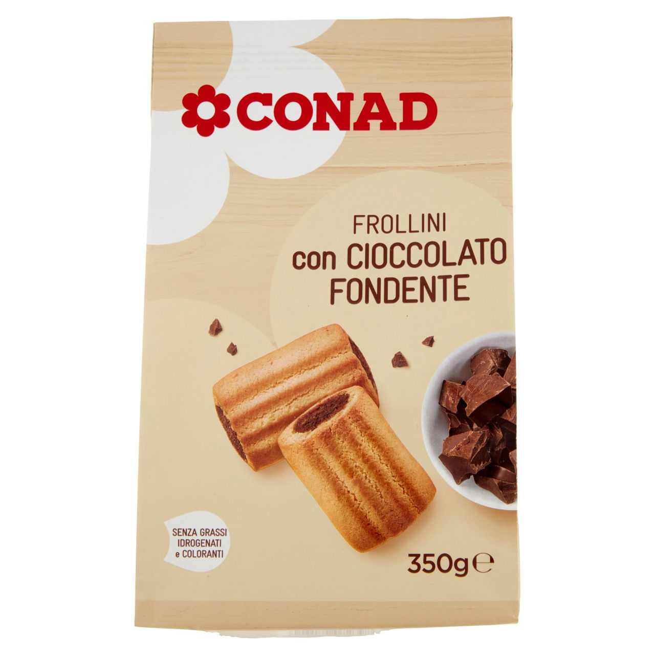 Frollini con cioccolato fondente Conad online