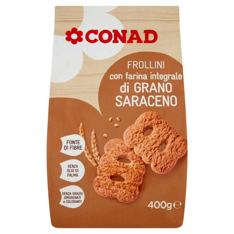 Frollini Con Farina Integrale Grano Saraceno Conad Conad