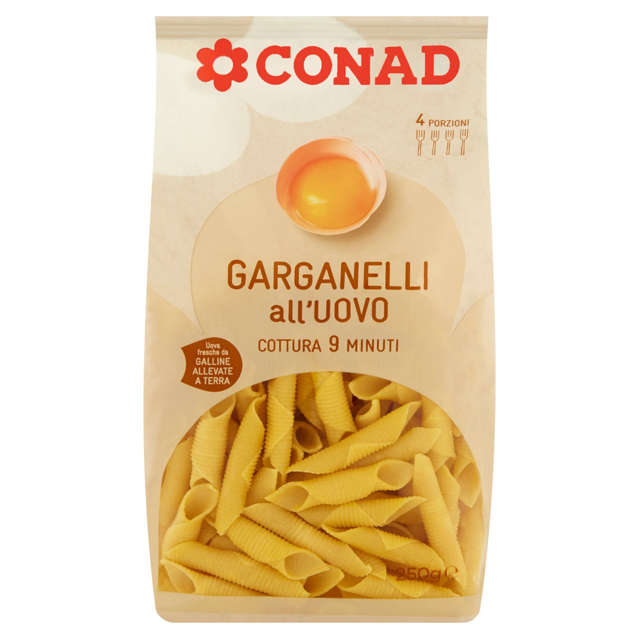 Garganelli all'Uovo 250 g Conad in vendita online