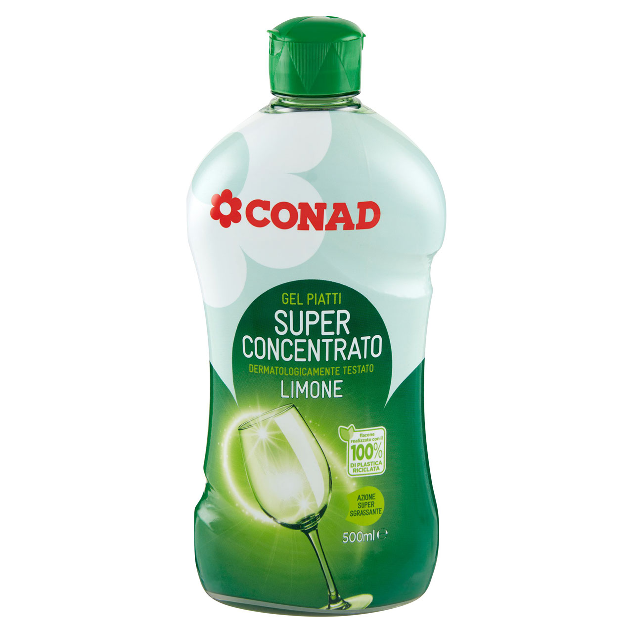 Gel Piatti Super Concentrato Limone 500 ml Conad