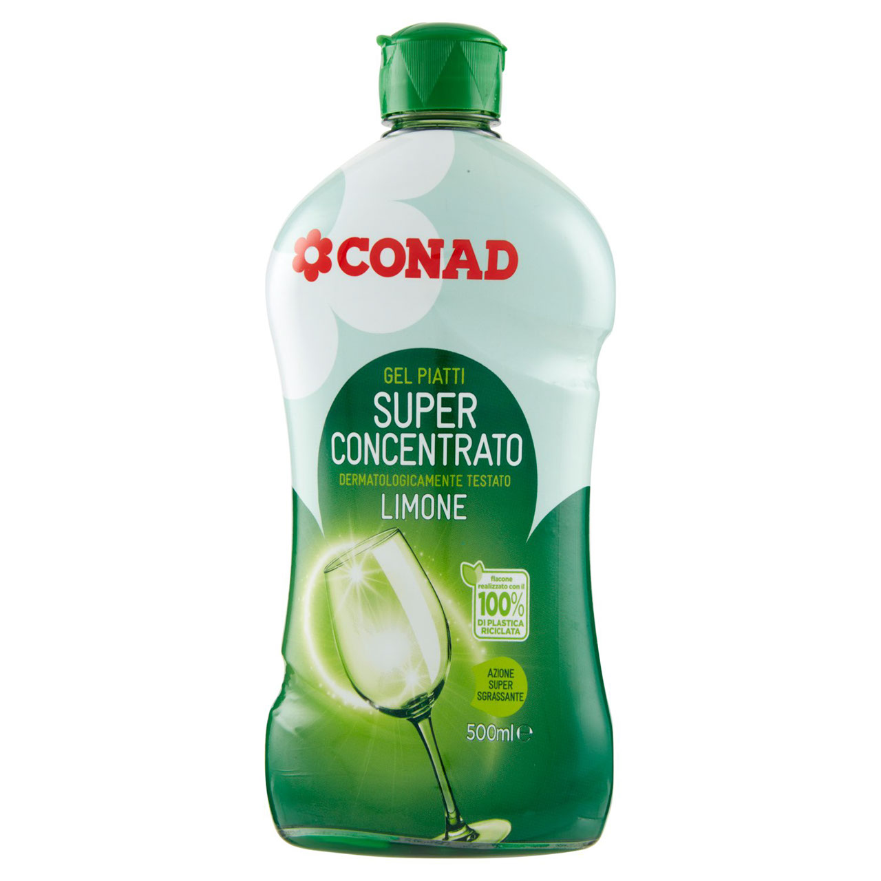 Gel Piatti Super Concentrato Limone 500 ml Conad