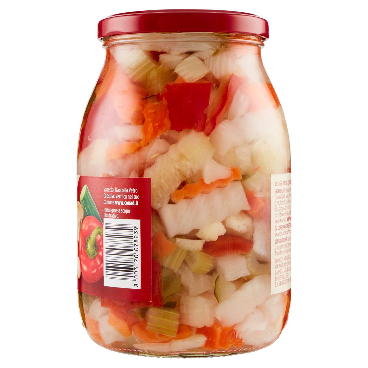 Giardiniera Sottaceto 950 g Conad