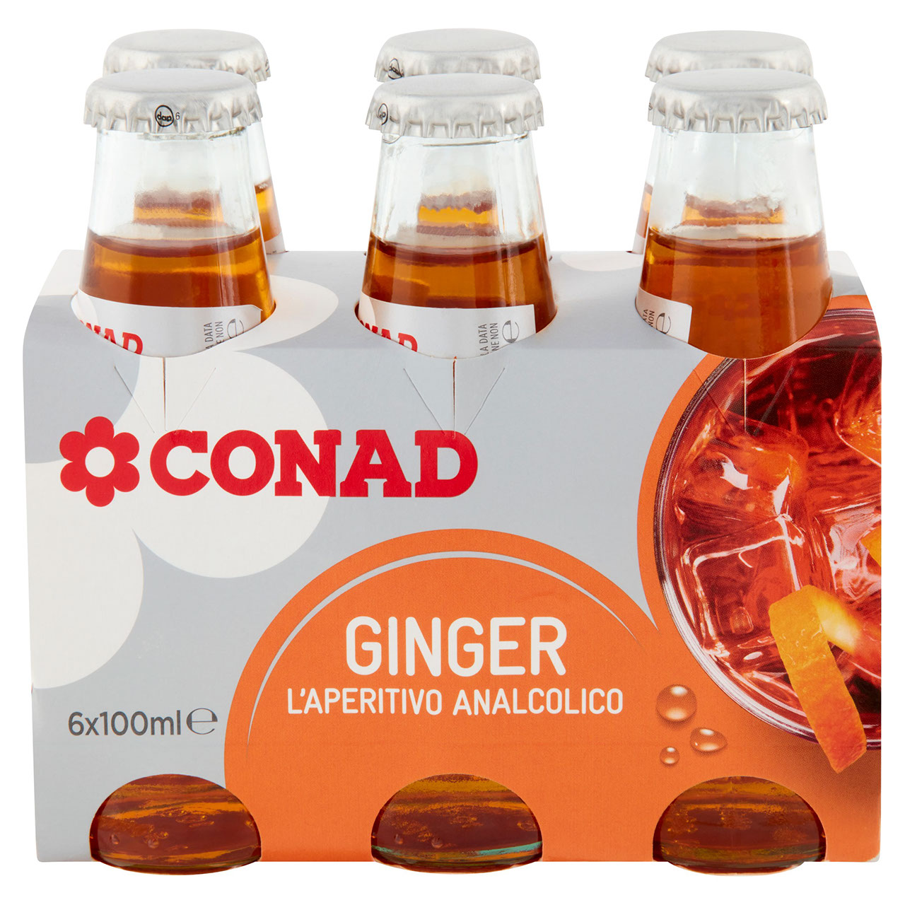 Ginger 6 x 100 ml Conad in vendita online