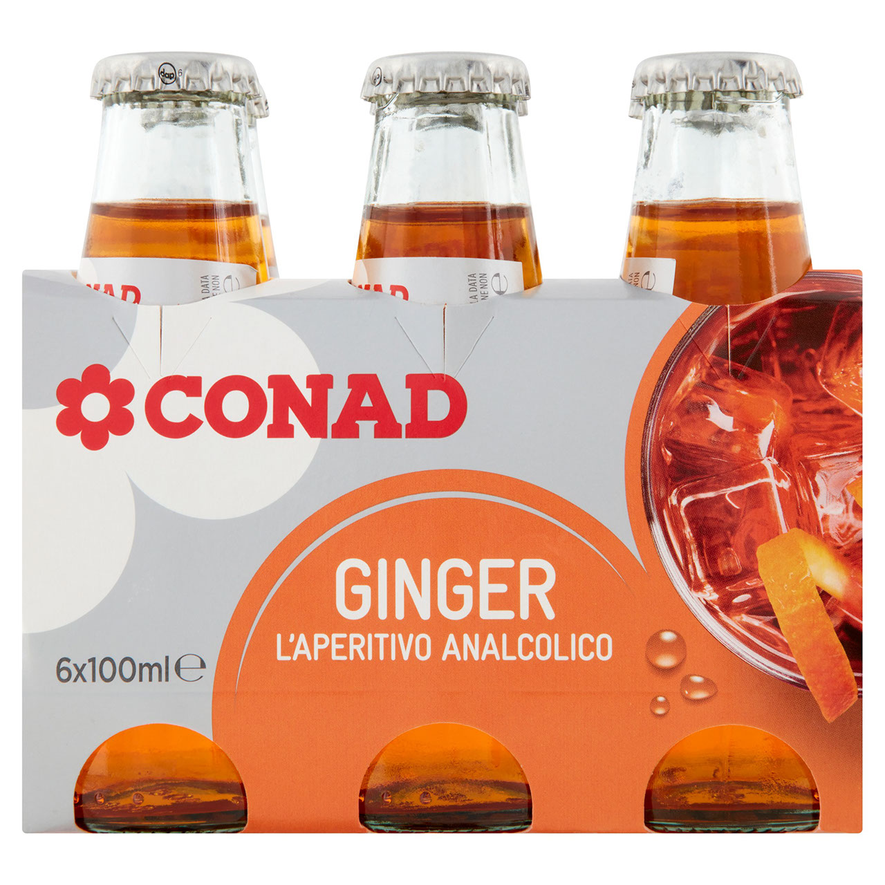 Ginger 6 x 100 ml Conad in vendita online