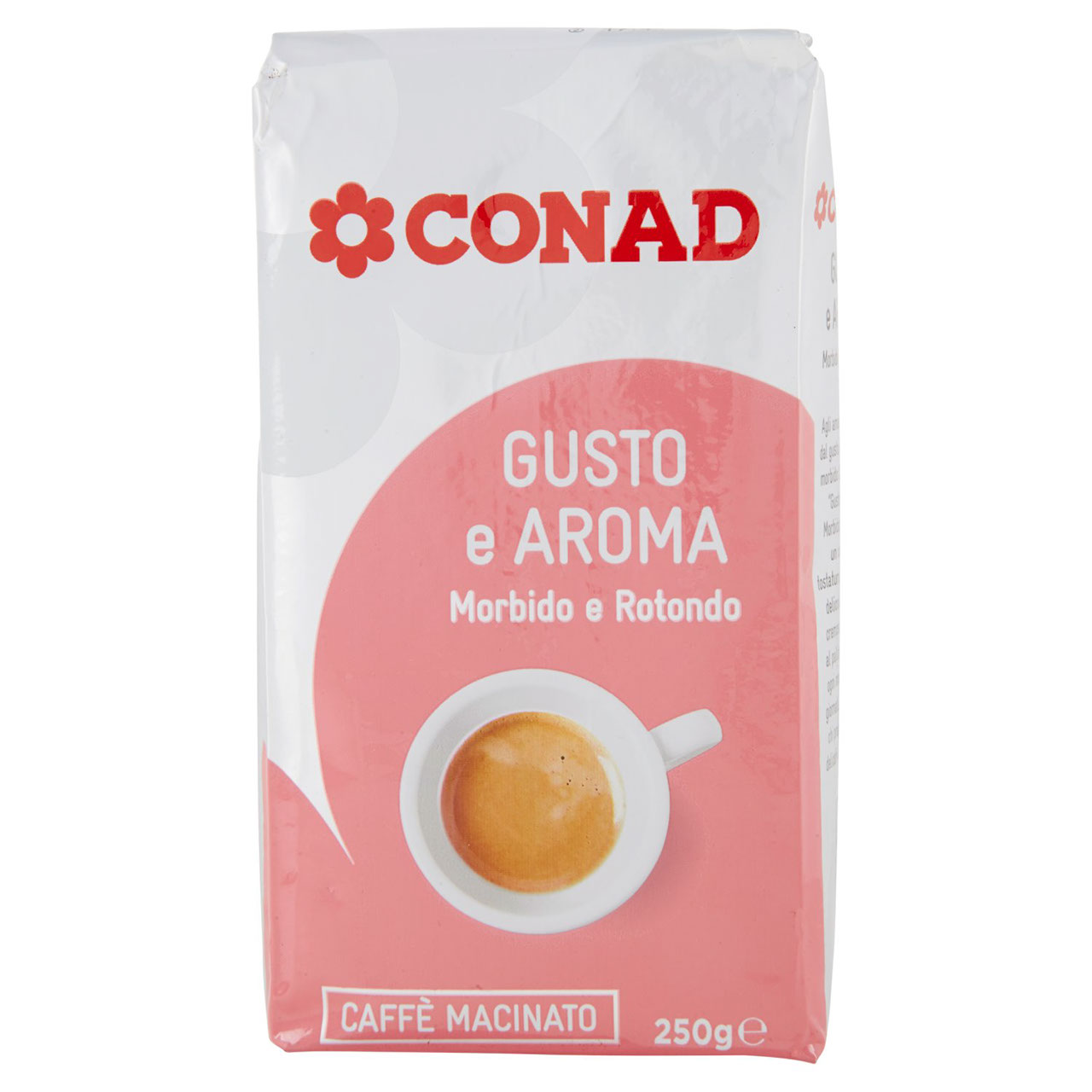 Deciso e Intenso Caffè Macinato 250 g Conad online | Conad