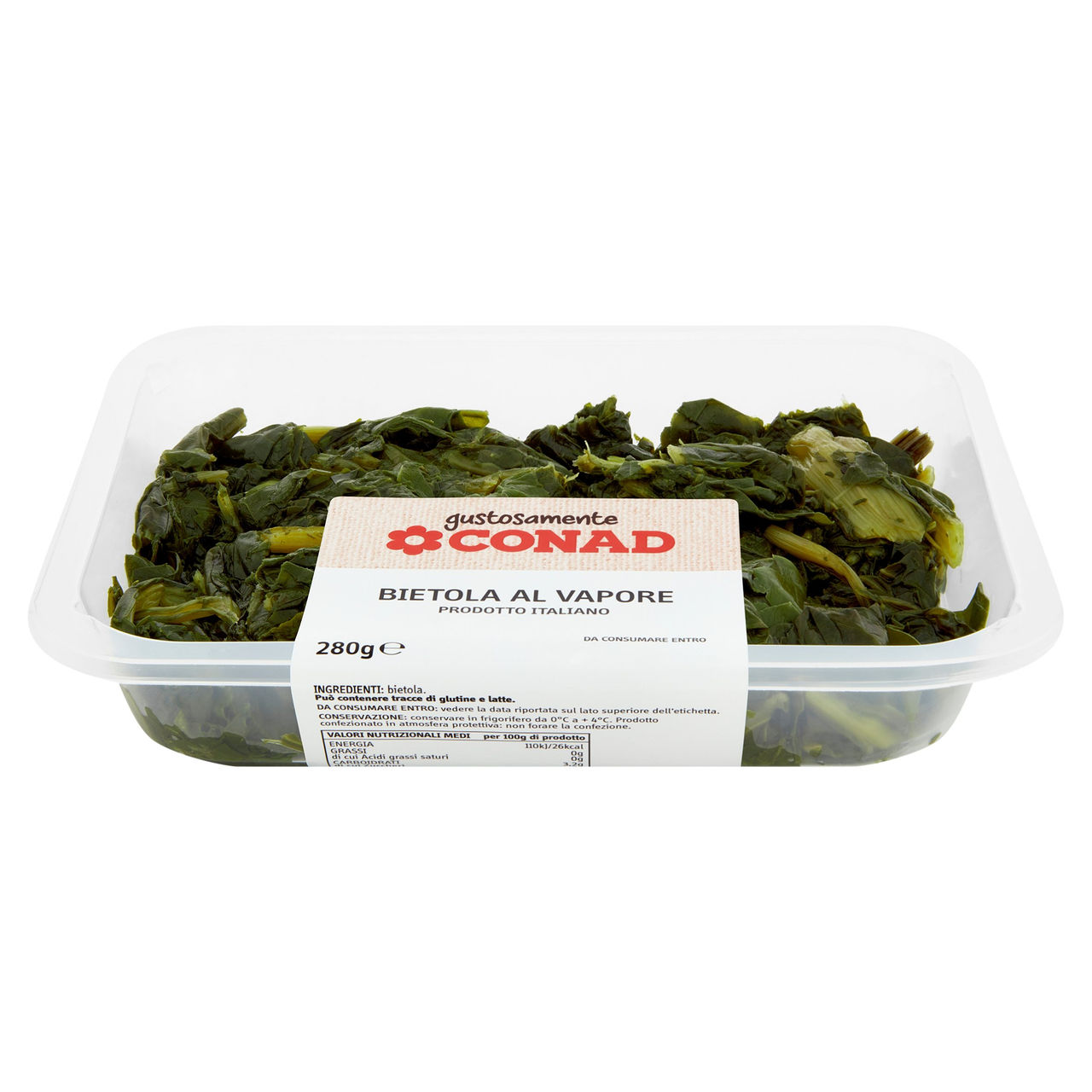 CONAD Gustosamente Bietola al Vapore 280 g