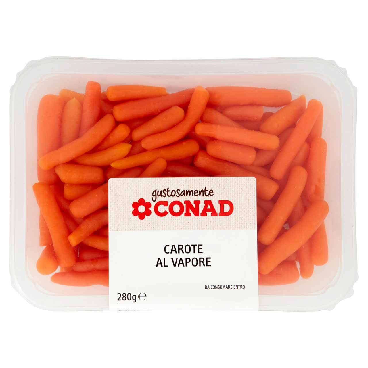 CONAD Gustosamente Carote al Vapore 280 g