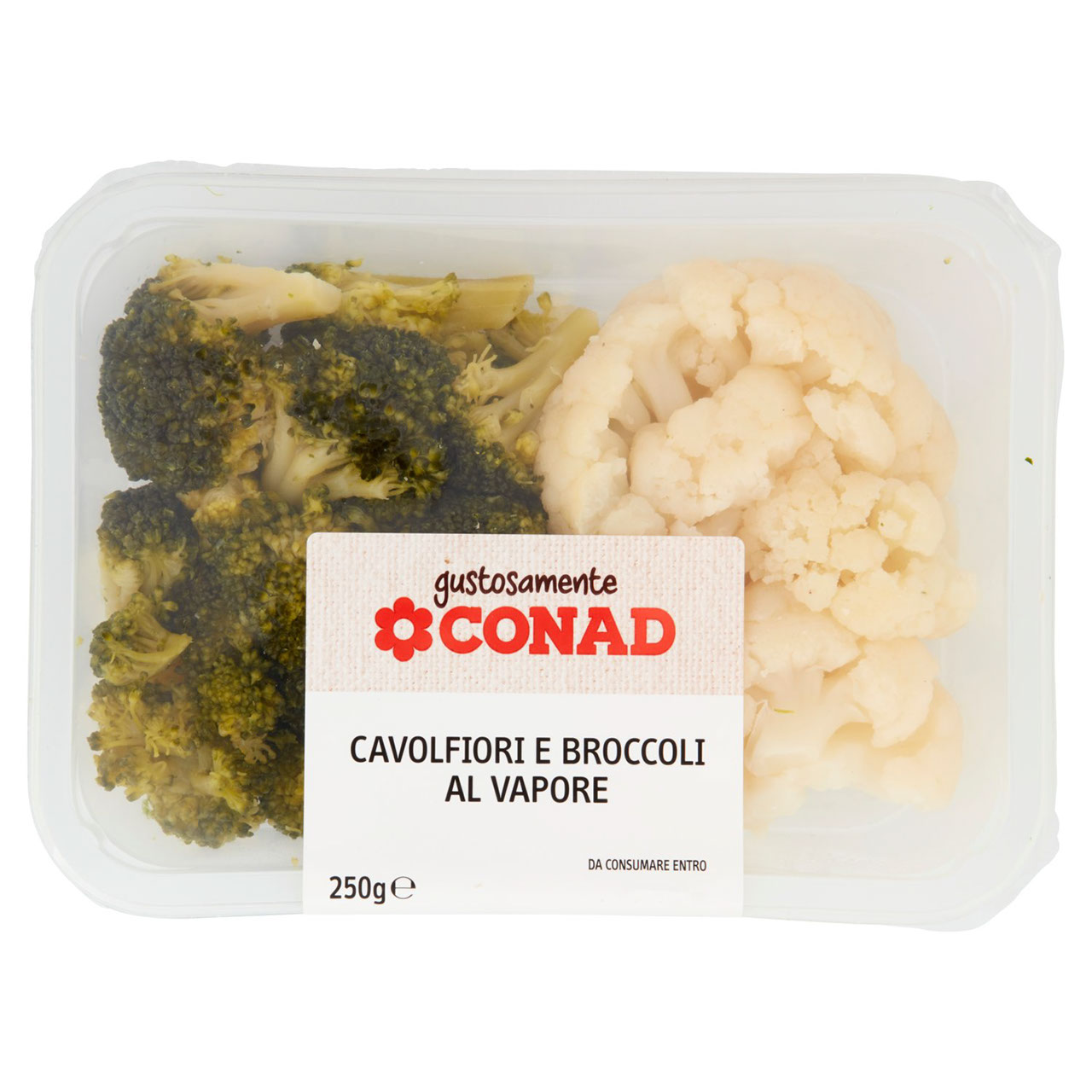 Cavolfiori e Broccoli al Vapore Gustosamente Conad