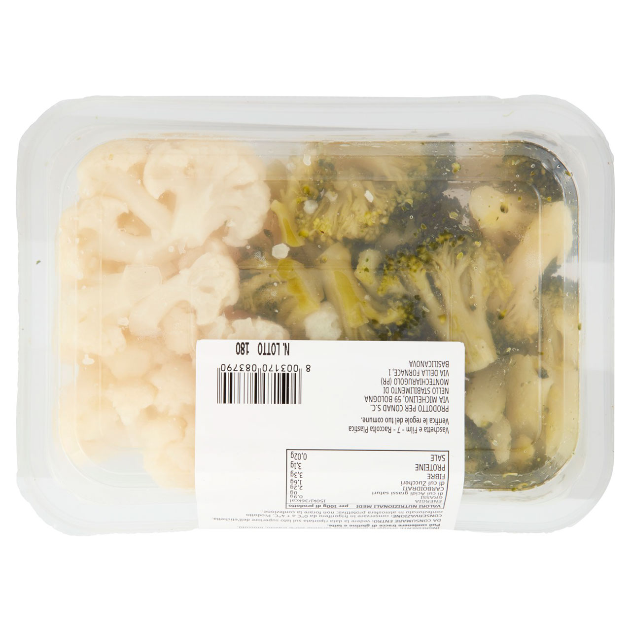 Cavolfiori e Broccoli al Vapore Gustosamente Conad