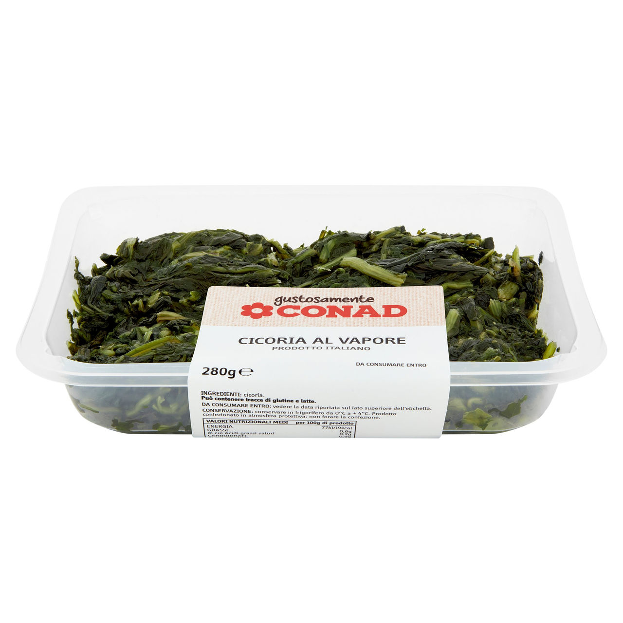 CONAD Gustosamente Cicoria al Vapore 280 g