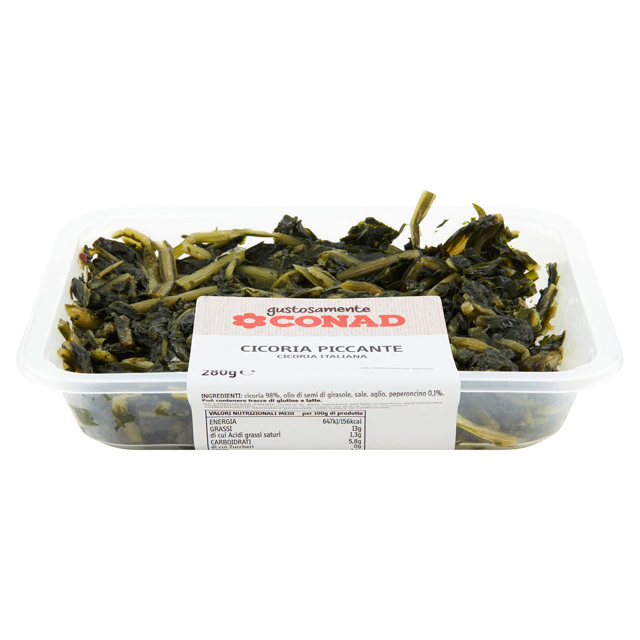 Cicoria Piccante 280 g Gustosamente Conad