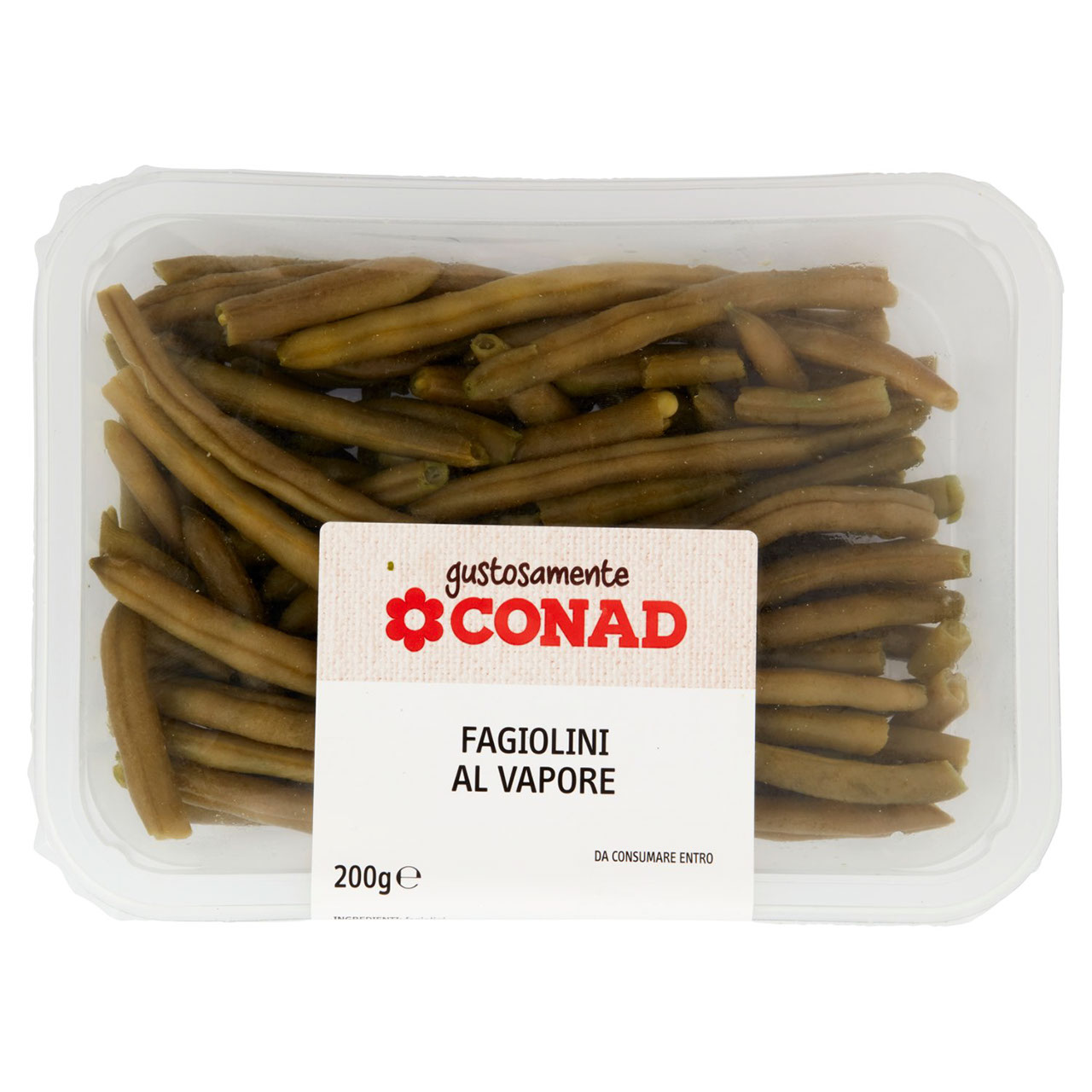 CONAD Gustosamente Fagiolini al Vapore 200 g