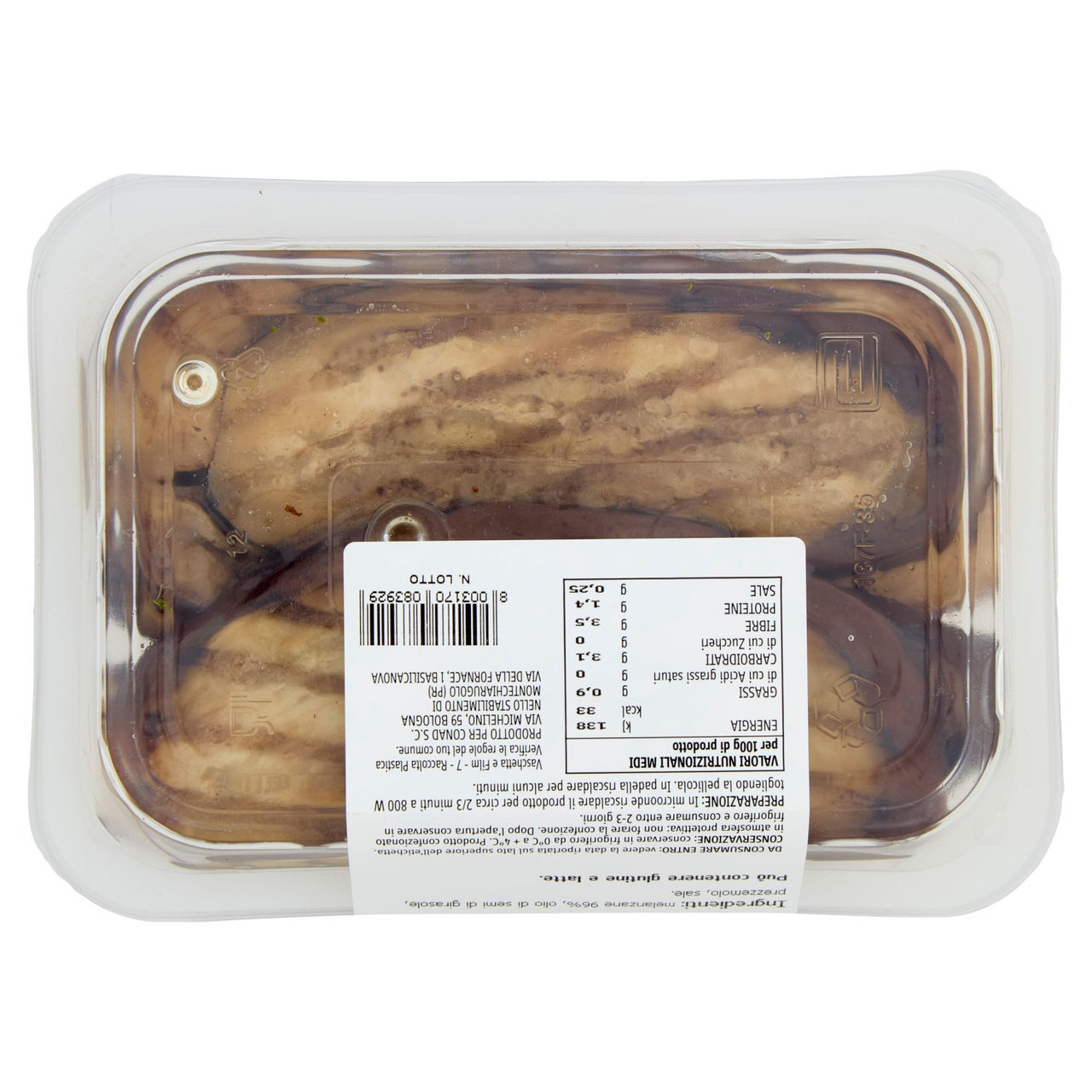 Melanzane grigliate 220 g Conad in vendita online