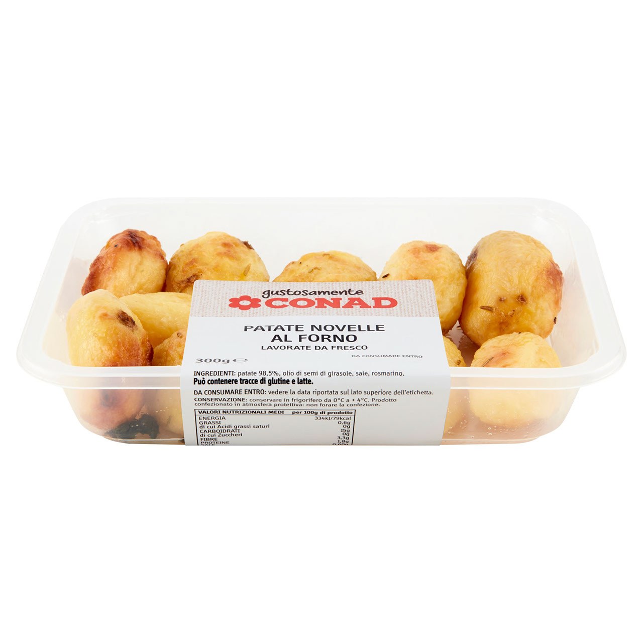 CONAD Gustosamente Patate Novelle al Forno 300 g
