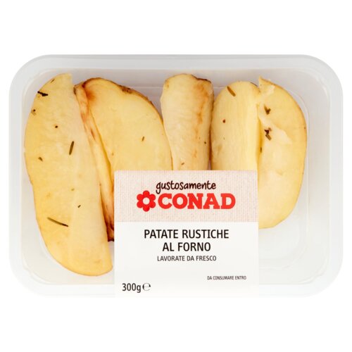 CONAD Gustosamente Patate Rustiche al Forno 300 g