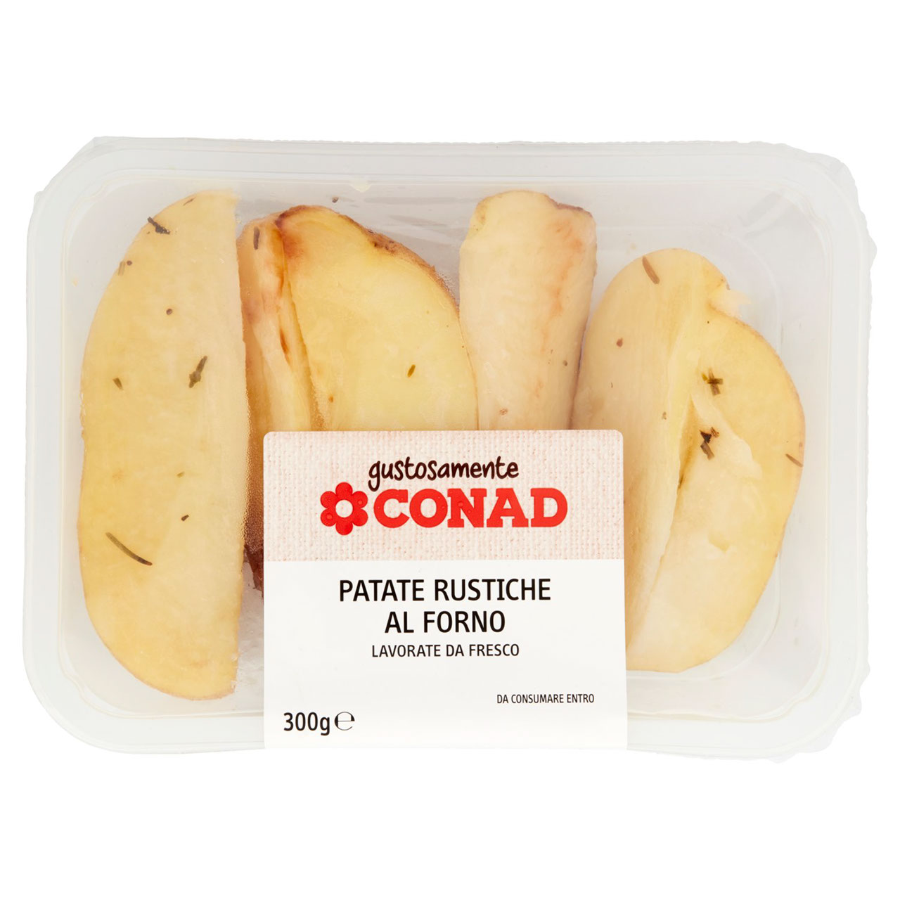 CONAD Gustosamente Patate Rustiche al Forno 300 g