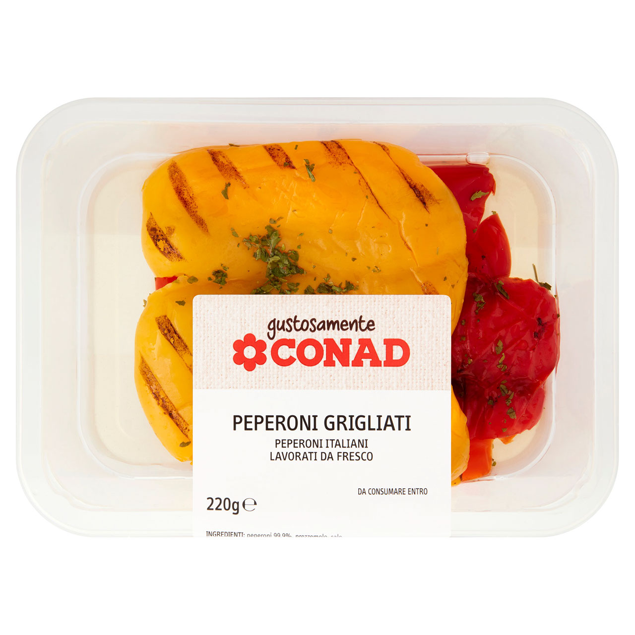 Peperoni Grigliati 220 g Gustosamente Conad