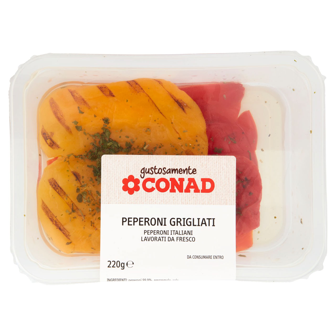 Peperoni Grigliati 220 g Gustosamente Conad