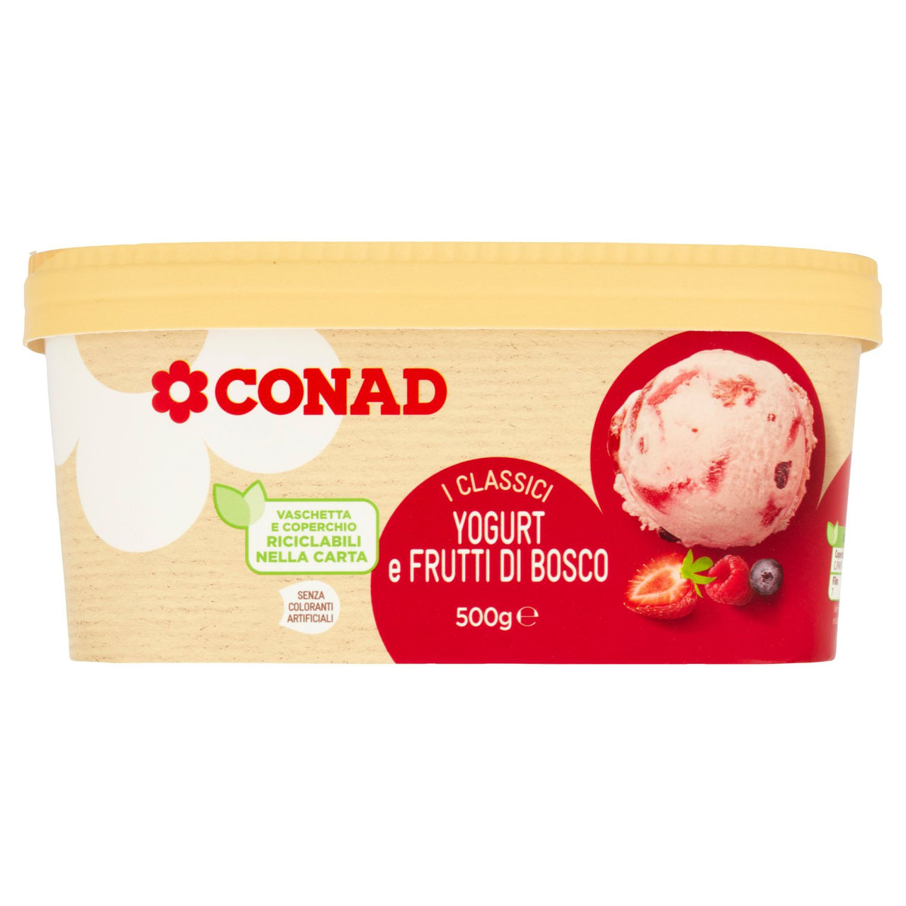 Gelato Yogurt e Frutti di Bosco 500g Conad online