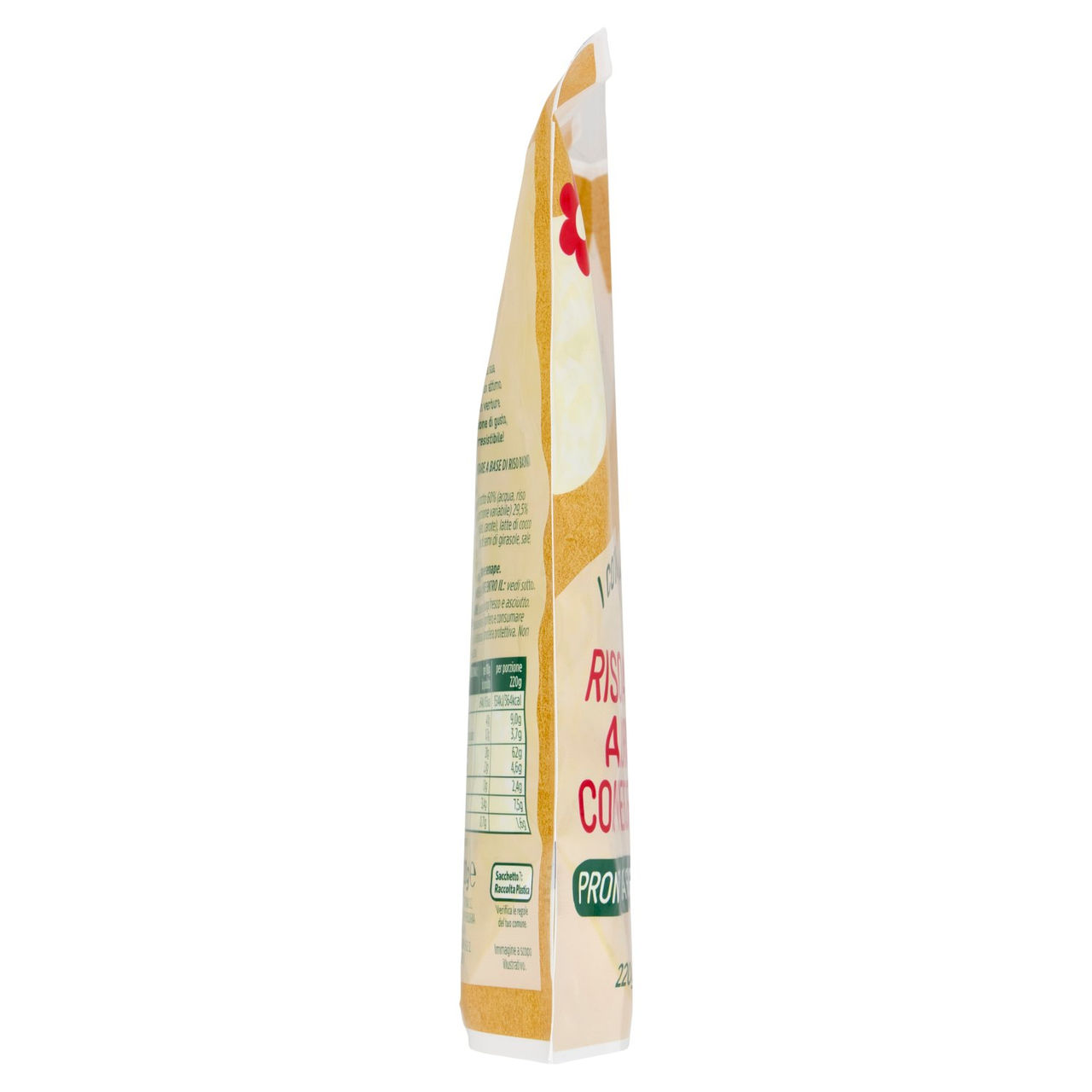 CONAD I Cotti al Vapore Riso Basmati al Curry con Verdure 220 g