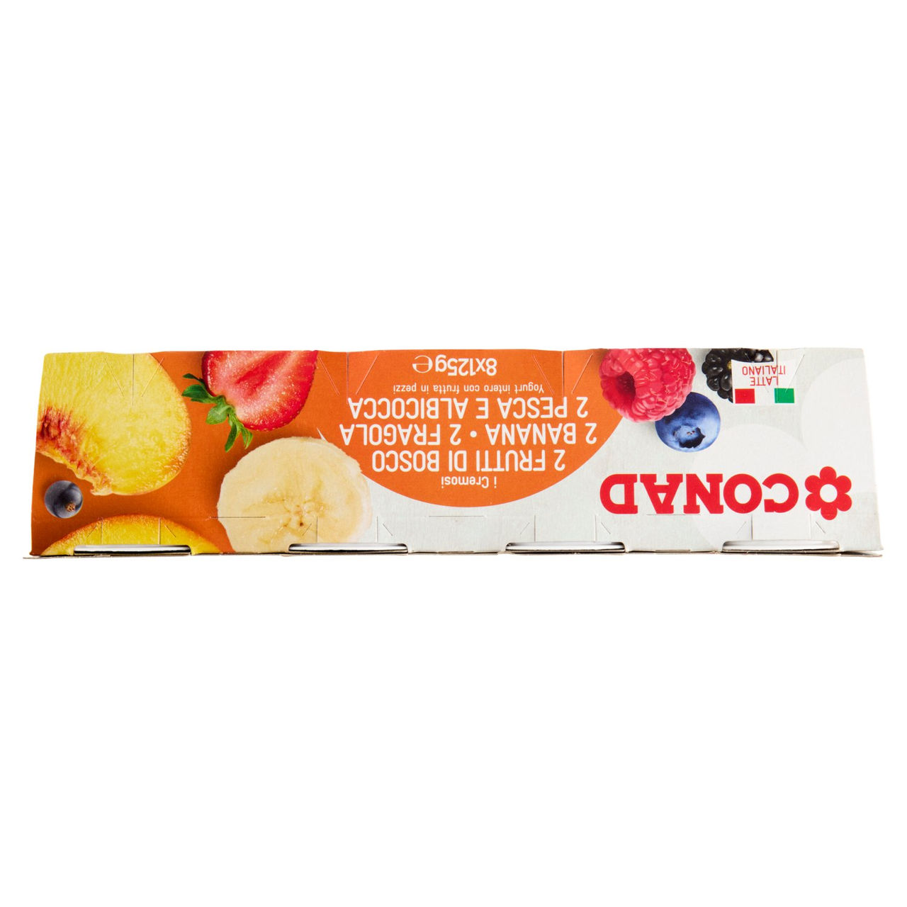 Yogurt Assortiti alla Frutta 8 x 125 g Conad
