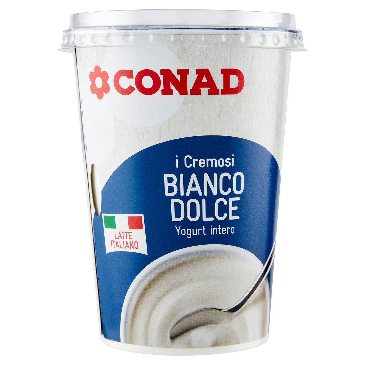 Yogurt Dolce Intero 500 g I Cremosi Bianco Conad Conad