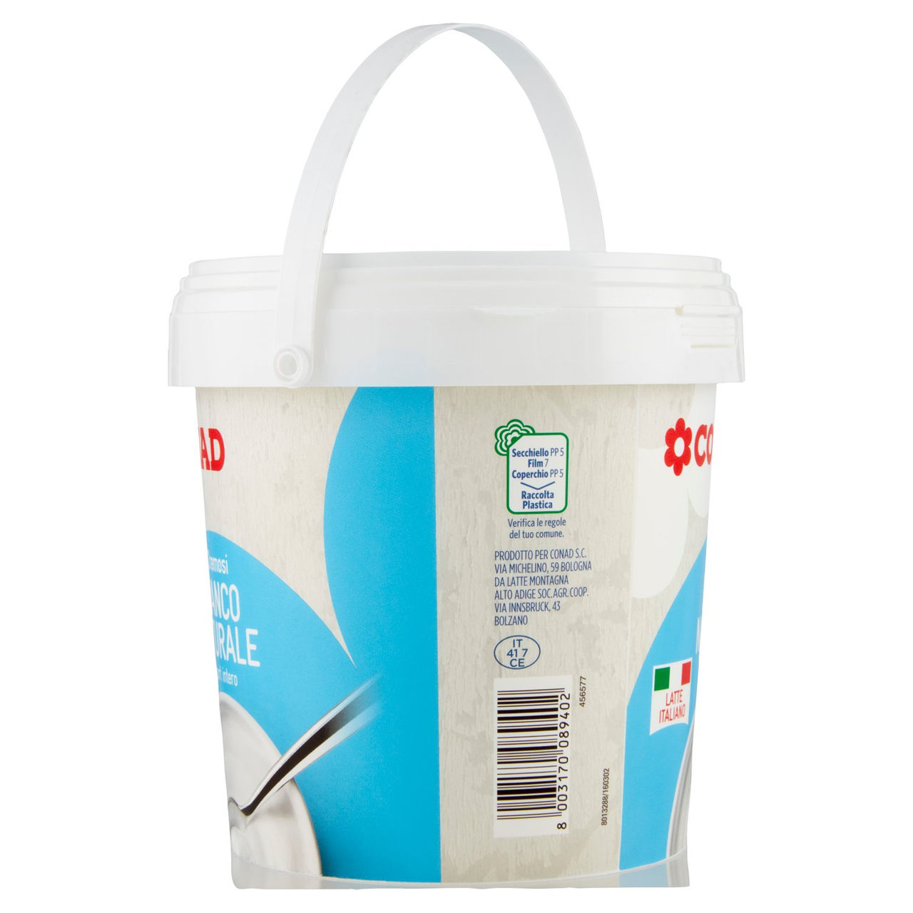 Yogurt cremoso bianco naturale 1000 g Conad