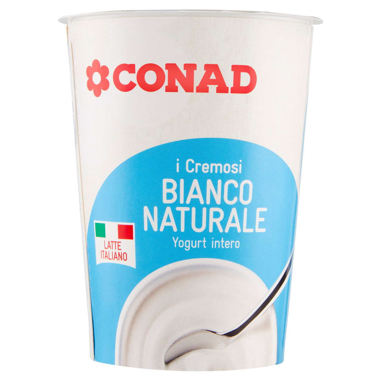 Yogurt Intero Bianco Naturale 500g i Cremosi Conad