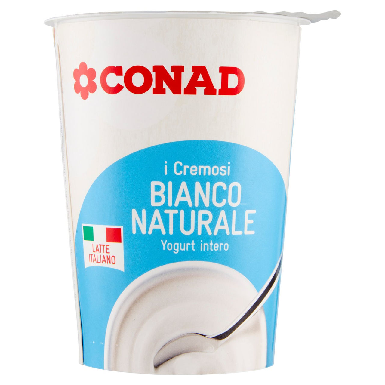 Yogurt Intero Bianco Naturale 500g i Cremosi Conad