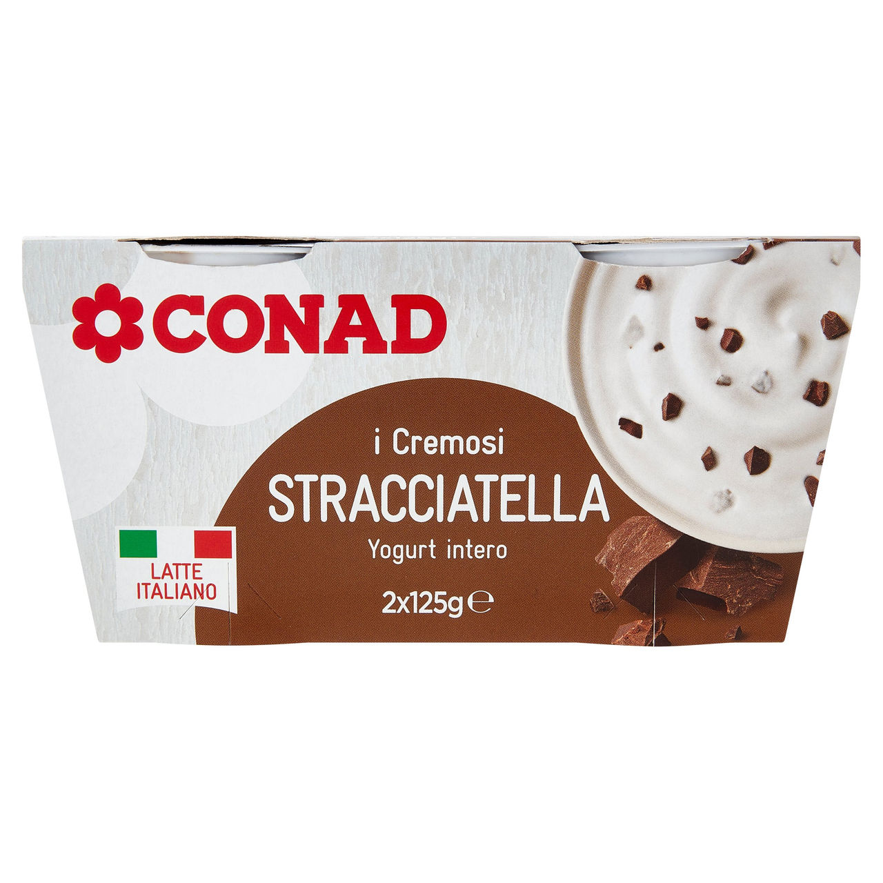 Yogurt Intero Stracciatella 2x125g Conad online