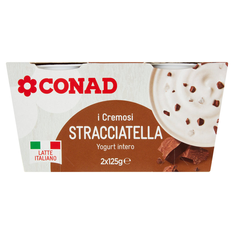 Yogurt Intero Stracciatella 2x125g Conad online