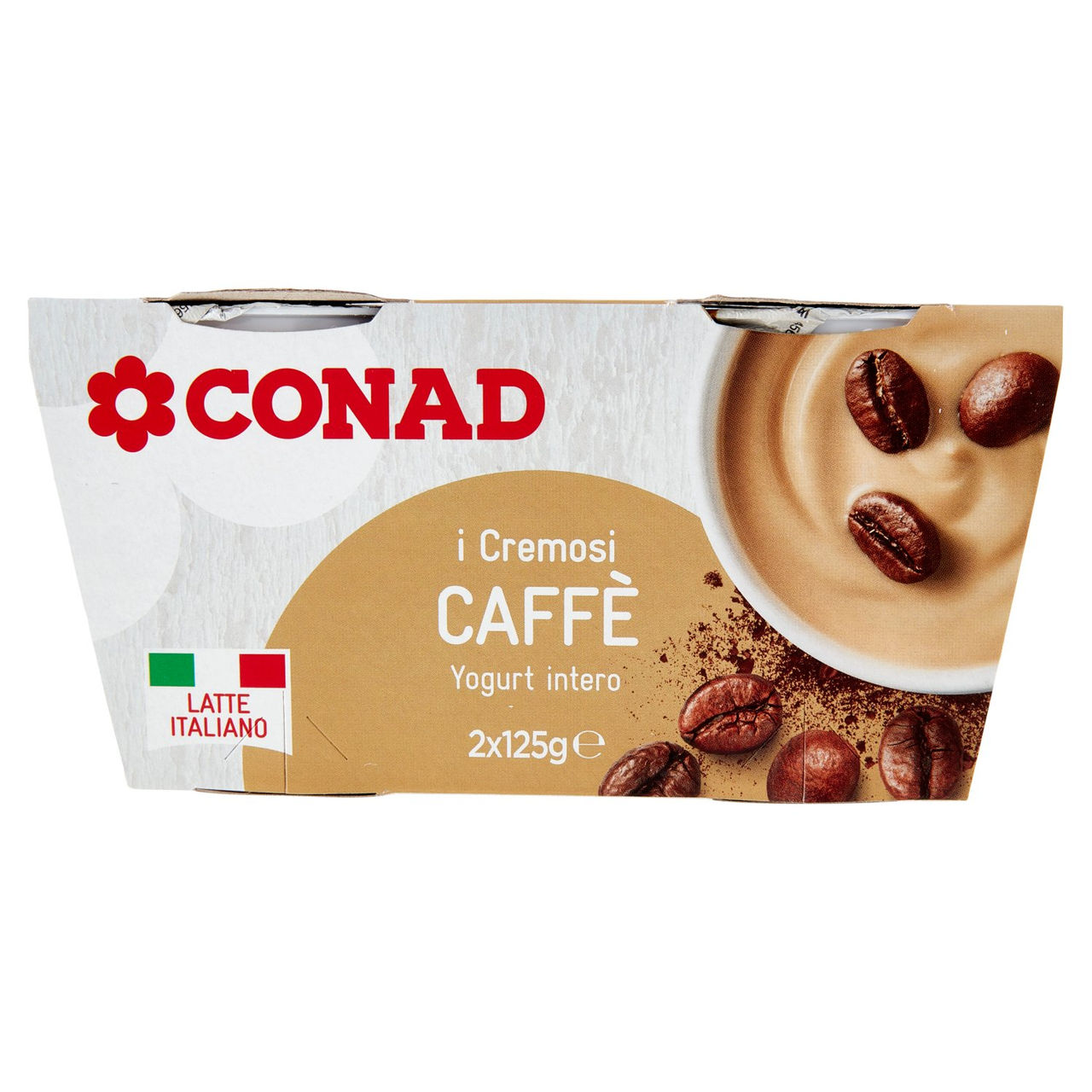 Yogurt cremoso caffè g.125 x 2 Conad online